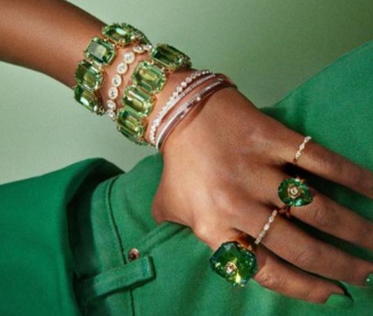 Verdant Gemstone Stack by Atelier Rive